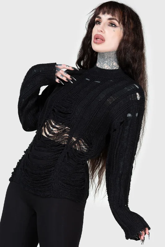 Clothes For Woman Crypt Convert Sweater