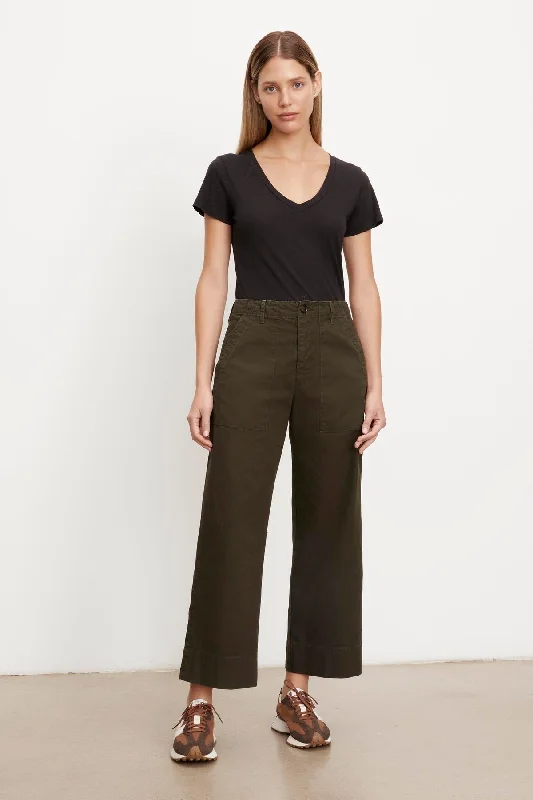 Fashion Women's Clothing MYA COTTON CANVAS PANT