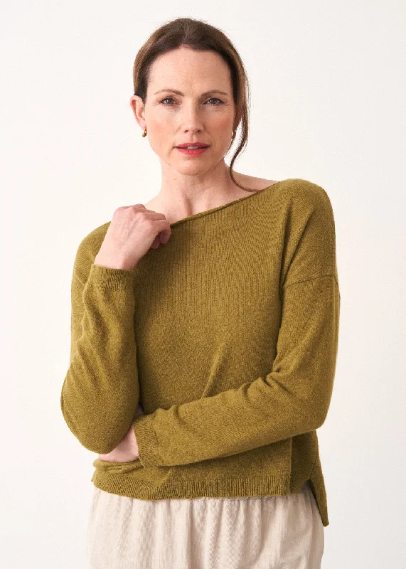 Style Upgrade CLEO SWEATER - OLIVE