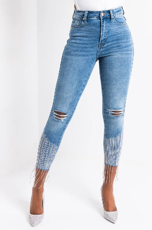 Trendsetter's Closet SEXY DENIM HIGH RISE DENIM