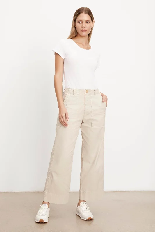 Woman Clothing MYA COTTON CANVAS PANT