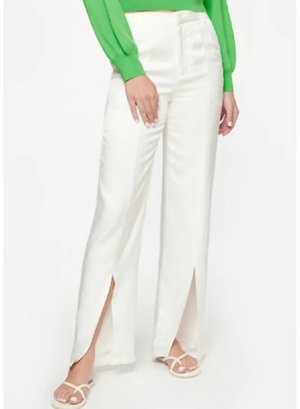 Hot Brand Discounts Amelie Twill Pant In White