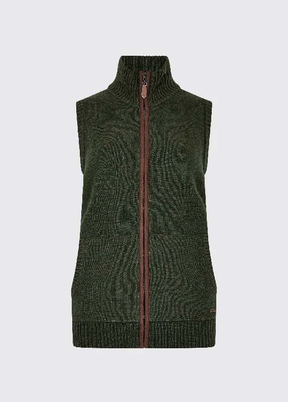 Outfits Ideas Sheedy Knit Bodywarmer - Olive