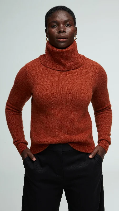 Wardrobe Refresh Chunky Turtleneck in Wool-Cashmere | Auburn