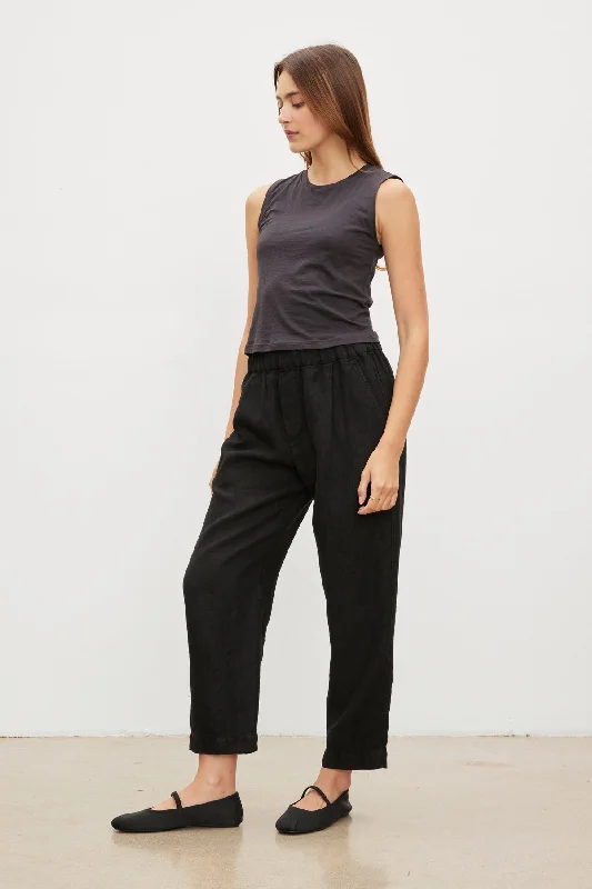 Affordable Women’s Clothing Online JESSIE HEAVY LINEN PANT