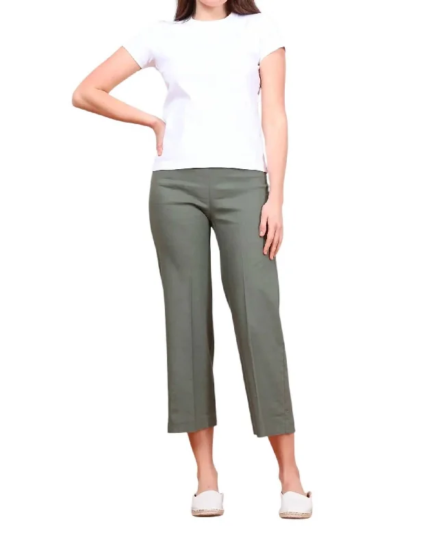 Fashion Sale Alex Linen Wide Leg Pants In Olive