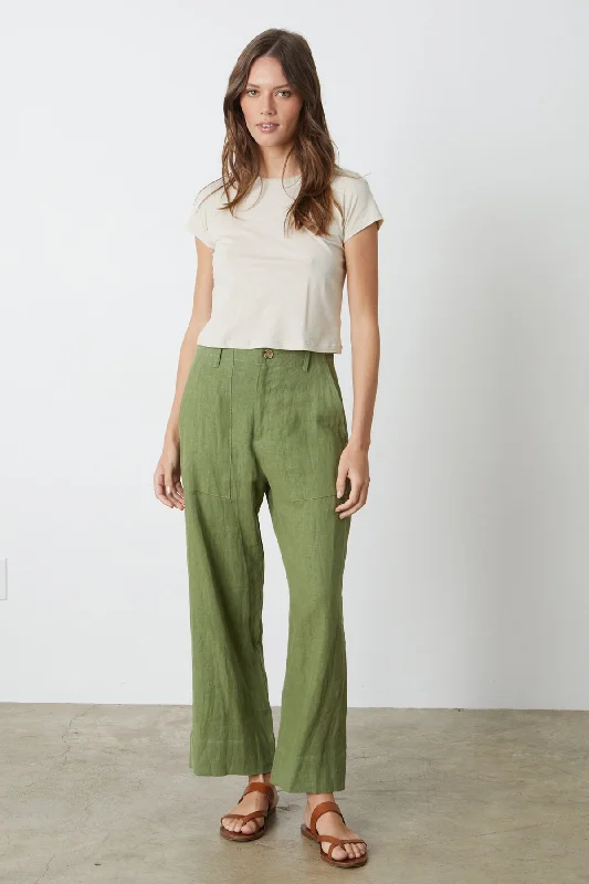 Season Sale DRU HEAVY LINEN PANT