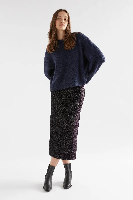 Women’s Clothing for All Occasions Galaxy Metallic Knit Skirt