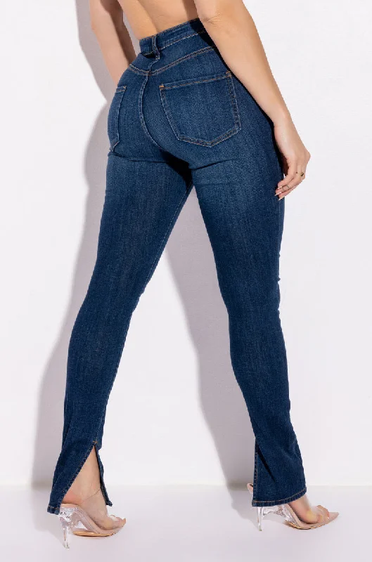 Limited Time Offer SEXY DENIM HIGH RISE DENIM DARK BLUE DENIM