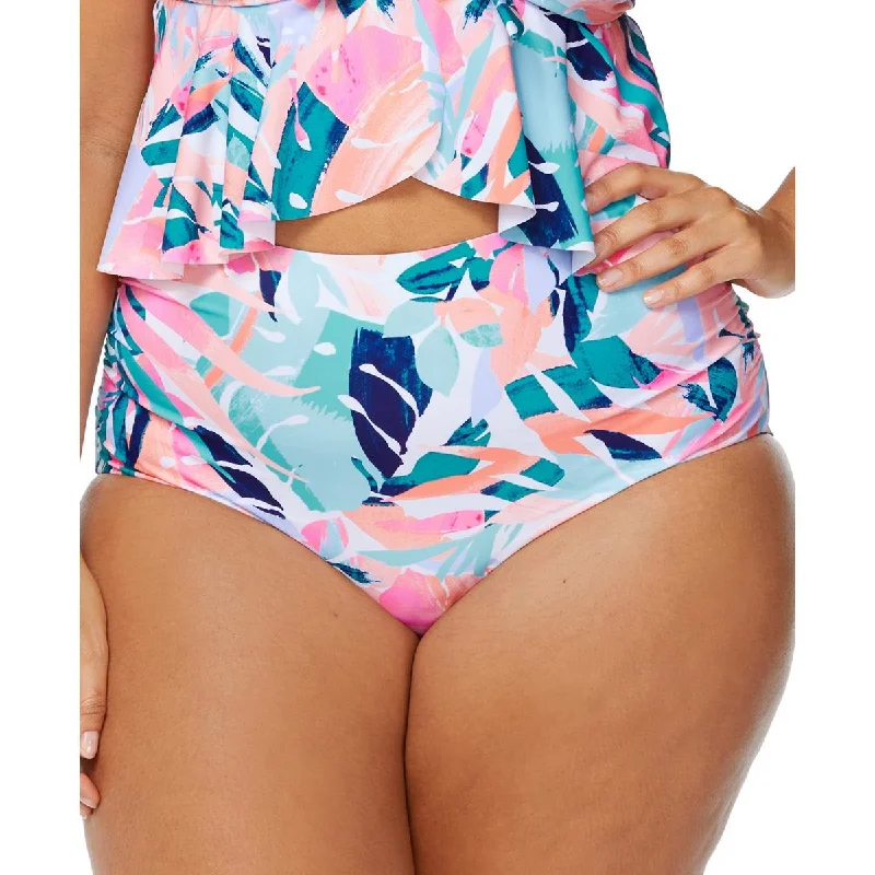 Special Offer For You Plus Womens Printed Full Swim Bottom Separates