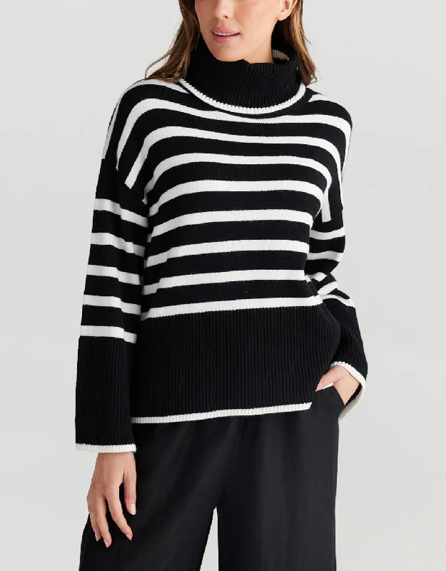 Stylish Everyday Clothing Mercury Knit - Black