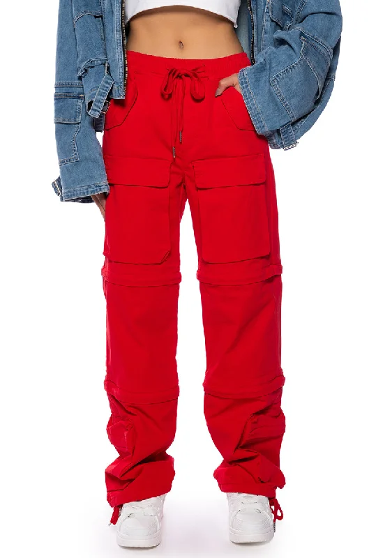 Weekend Exclusive ONE MORE TIME CARGO PANTS