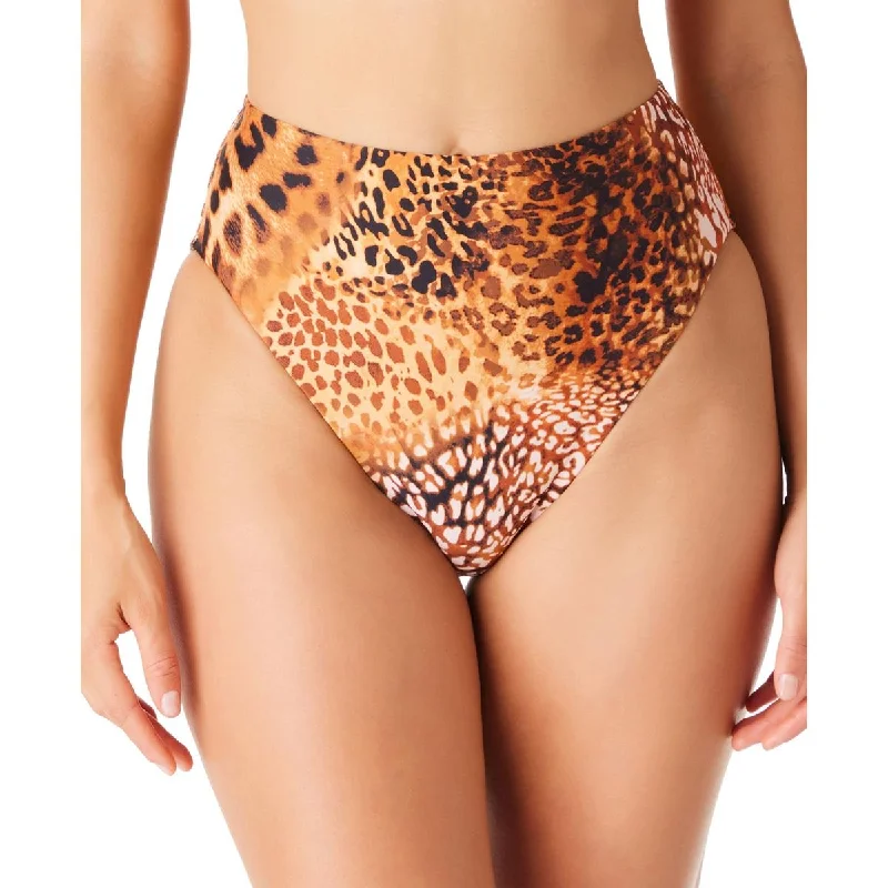 Exclusive Women’s Fashion Collection Womens Cheetah Print High-Rise Swim Bottom Separates