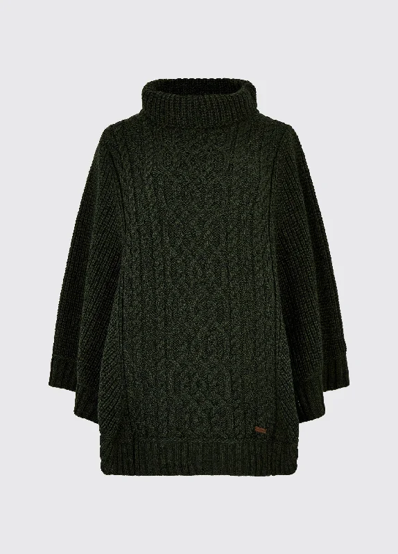 Casual Women’s Clothing Online Kilronan Women’s Merino Poncho - Olive