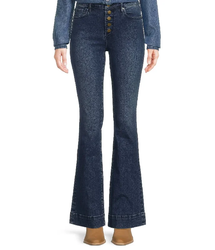 Seasonal Women’s Fashion Trends Wyatt Front Bootcut Denim Jeans