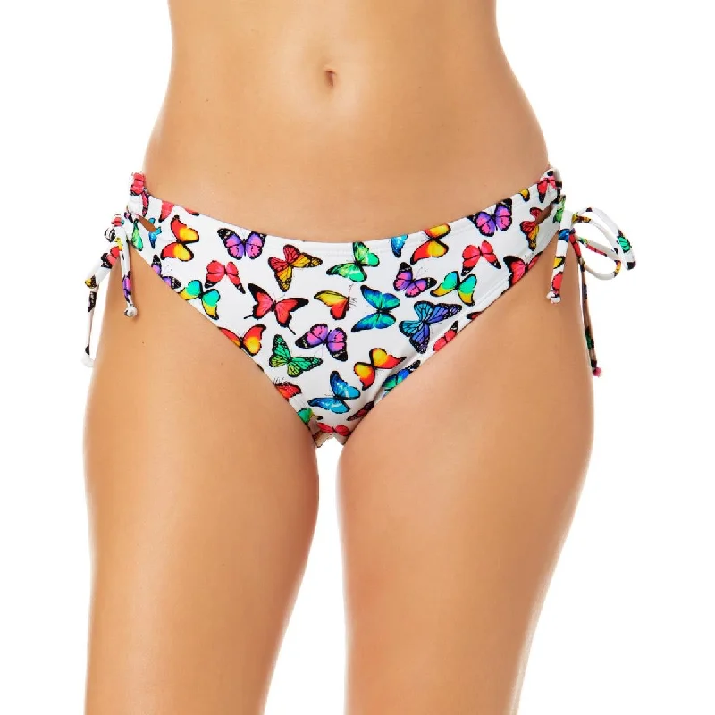 Casual Chic Juniors Womens Butterfly Side Tie Swim Bottom Separates