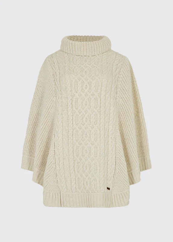 Everyday Women’s Fashion Trends Kilronan Women’s Merino Poncho - Cream