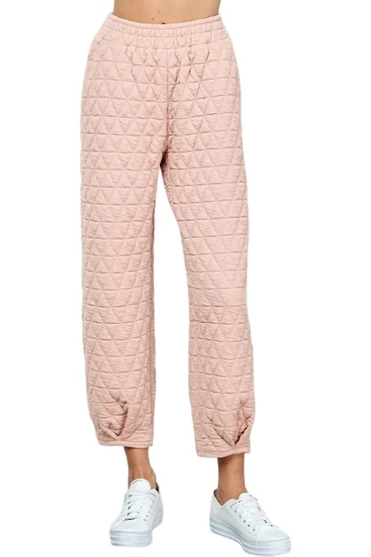 Luxury Fashion Where Are You Jogger Pants In Blush