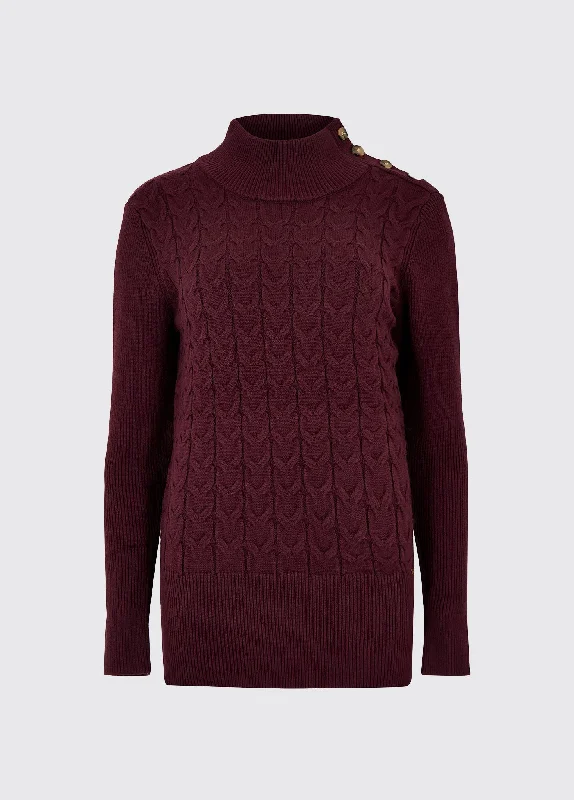 Designer Women’s Fashion Online Claremont Women’s Sweater - Ox Blood