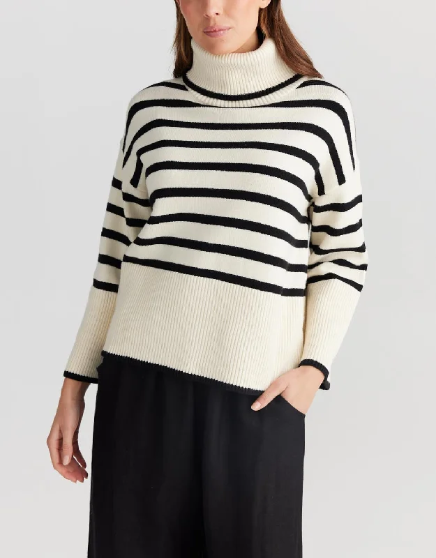 Bold and Elegant Women’s Fashion Mercury Knit - Natural