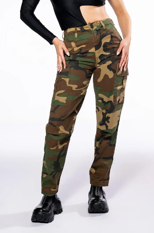 Comfortable Casual Women’s Clothing BREAK THE RULES STRAIGHT LEG CARGO PANT