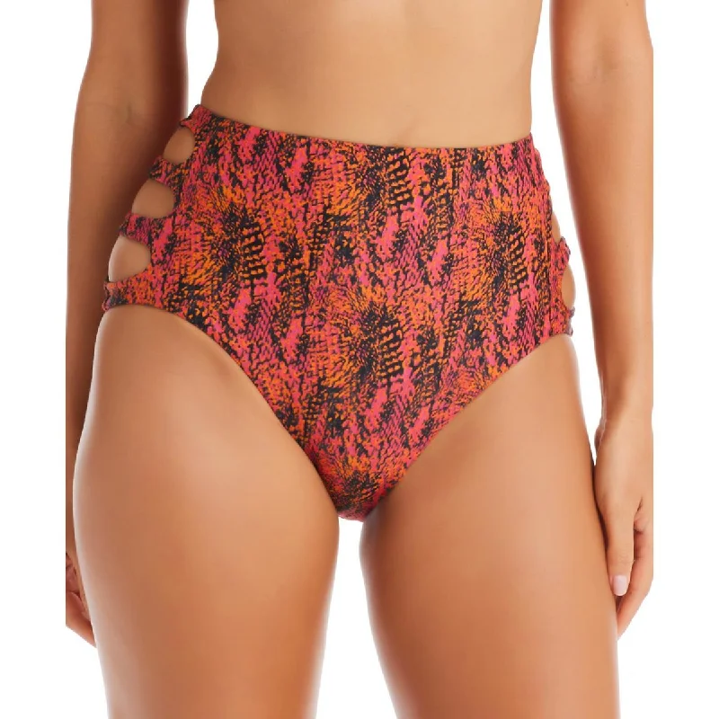 Best Online Boutiques For Women Womens Snake High-Wasit Swim Bottom Separates