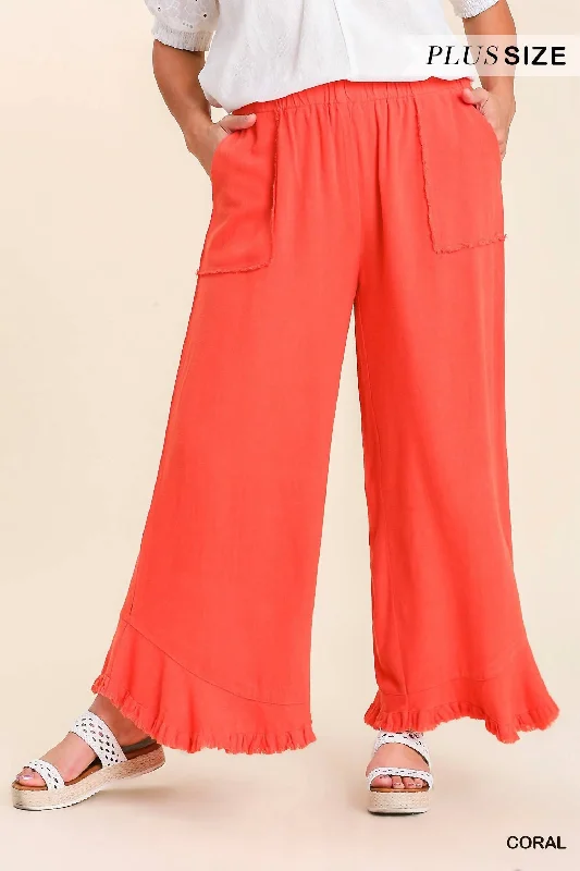 Chic Trends For The Fashion Savvy Return To Sender Pants In Coral