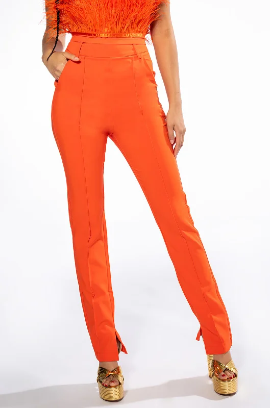 Final Sale HIGH RISE STRAIGHT LEG TROUSER