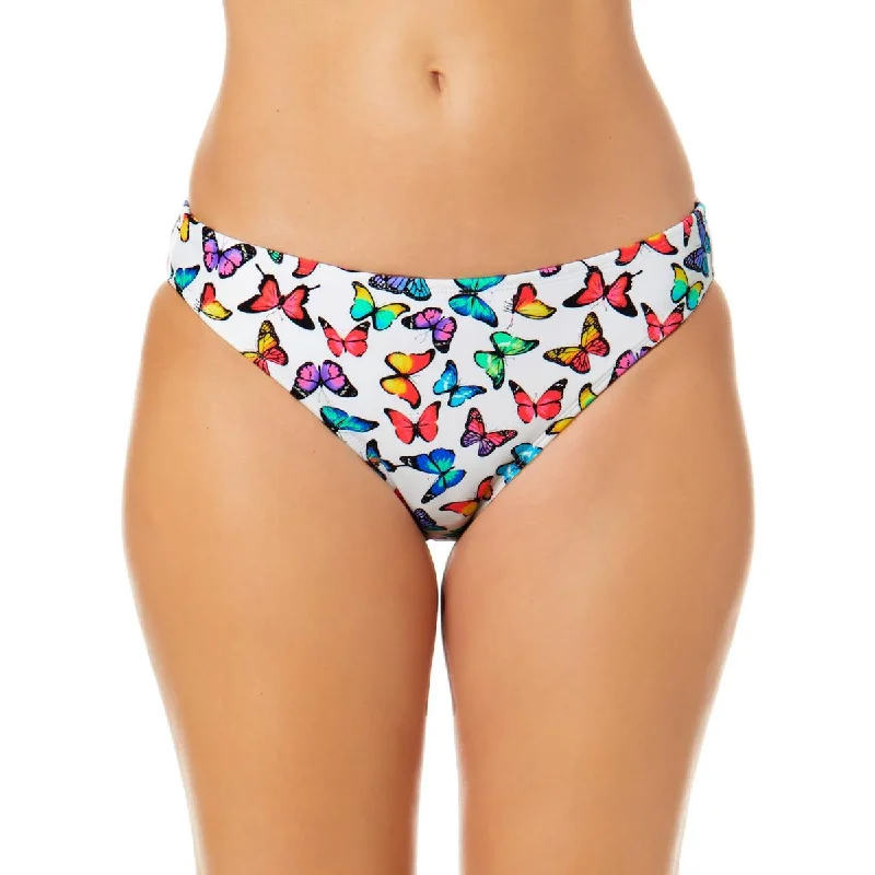 Casual Fashion Trends for Women Womens Printed Nylon Swim Bottom Separates