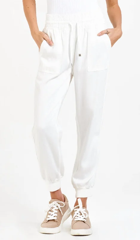 Women’s Seasonal Fashion Trends Jacey Jogger In Optic White