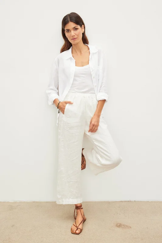 Chic Women’s Clothing for Date Nights LOLA LINEN PANT