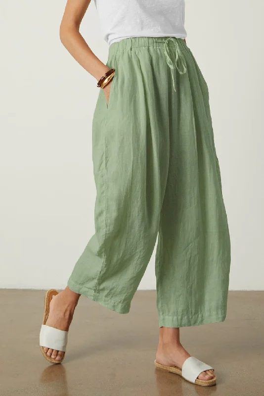 Big Sale Event HANNAH LINEN WIDE LEG PANT